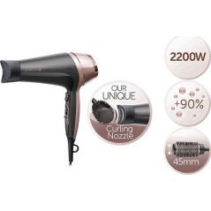 Discover the Remington D5706 Curl Straight Confidence Hair Styler - Effortless Styling & Stunning Results!